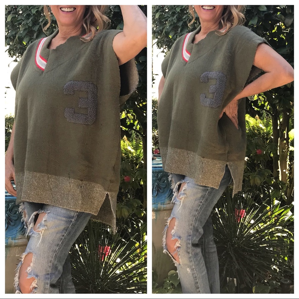 LAST 🔘 1 2 3 Hike! Varsity V-Neck Sweater Vest - Picture 8 of 8